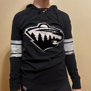 Old time hockey Minnesota Wild Women’s Sweater Jersey